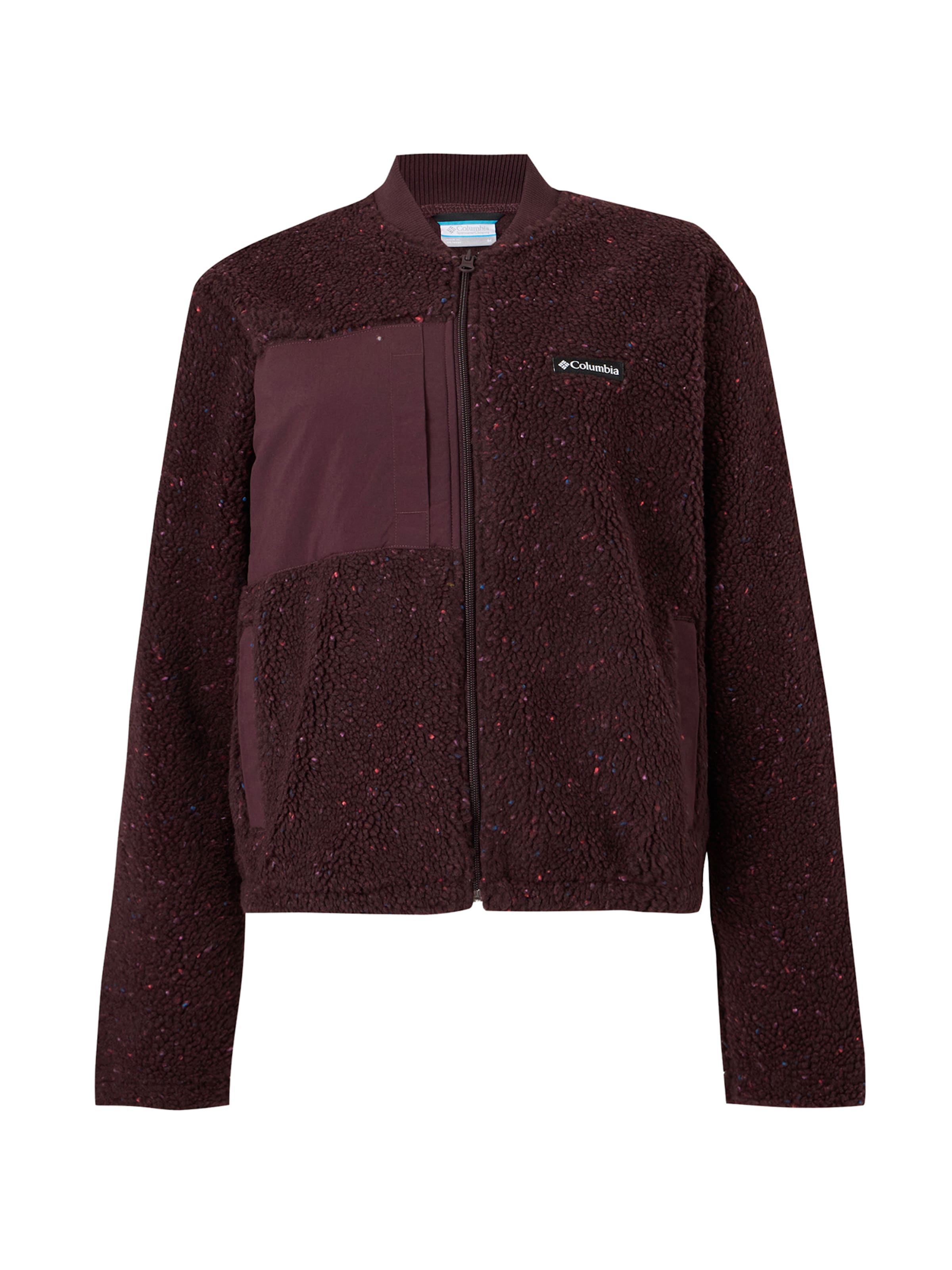 COLUMBIA Funktionsfleecejacke 'Stellar' in Rot: Vorderseite