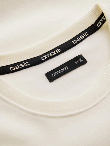Ombre Sweatshirt 'OM-SSBN-0159' in Beige