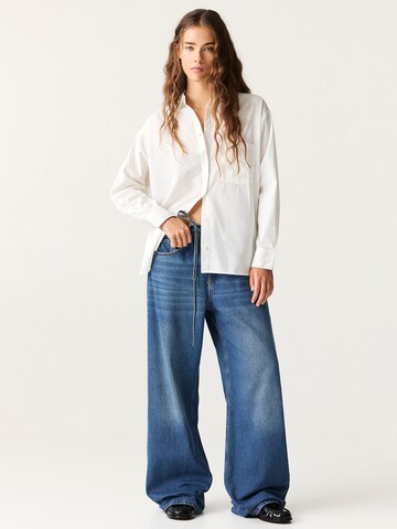Pull&Bear Blúzka - Biela