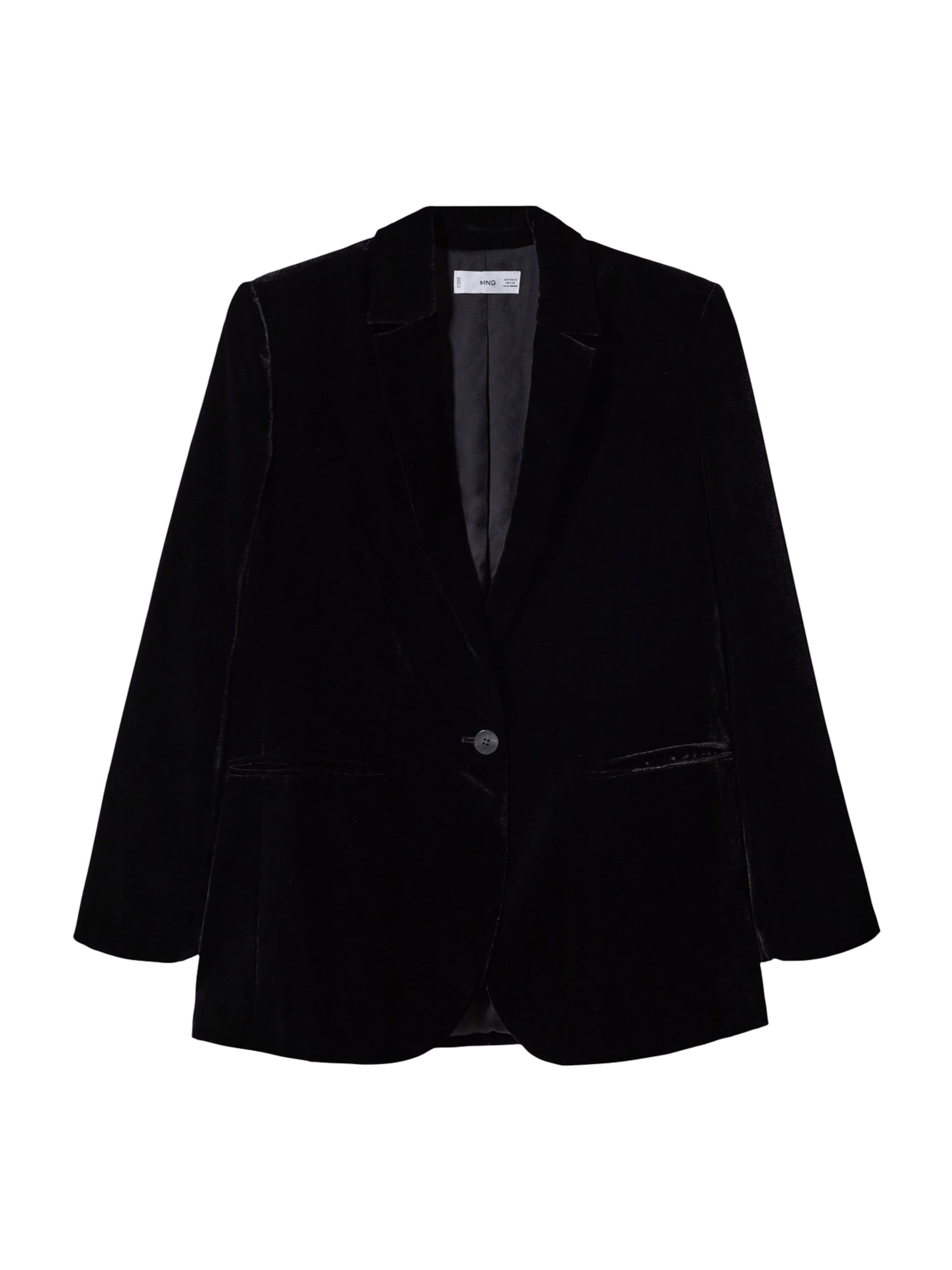 MANGO Blazer 'Hackney' | črna barva: sprednja stran