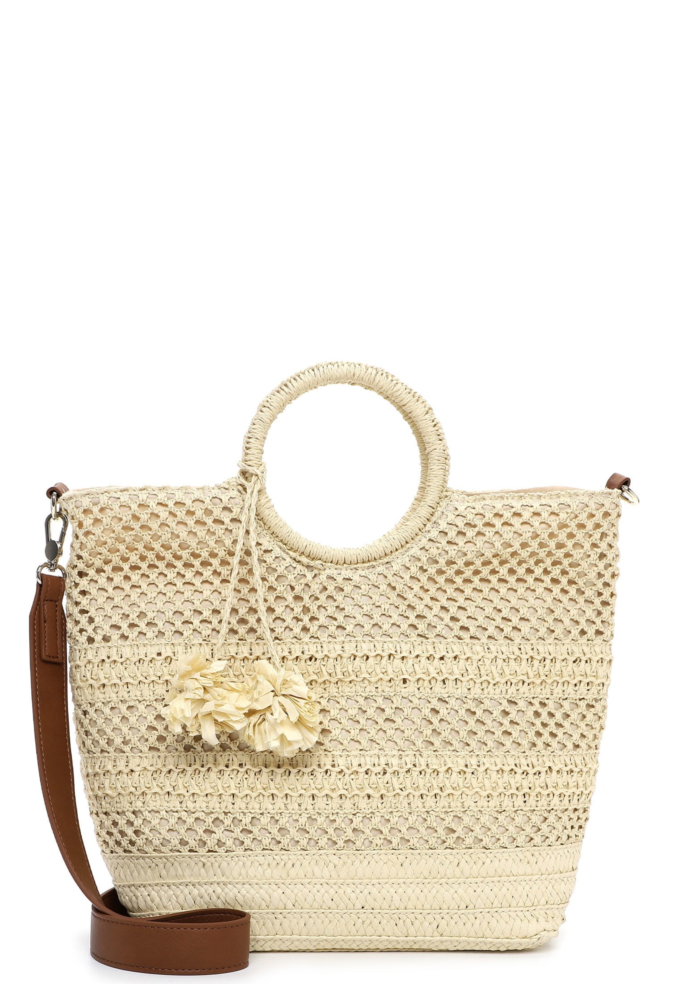 Tamaris Shopper ' Kassandra ' in Beige: Vorderseite