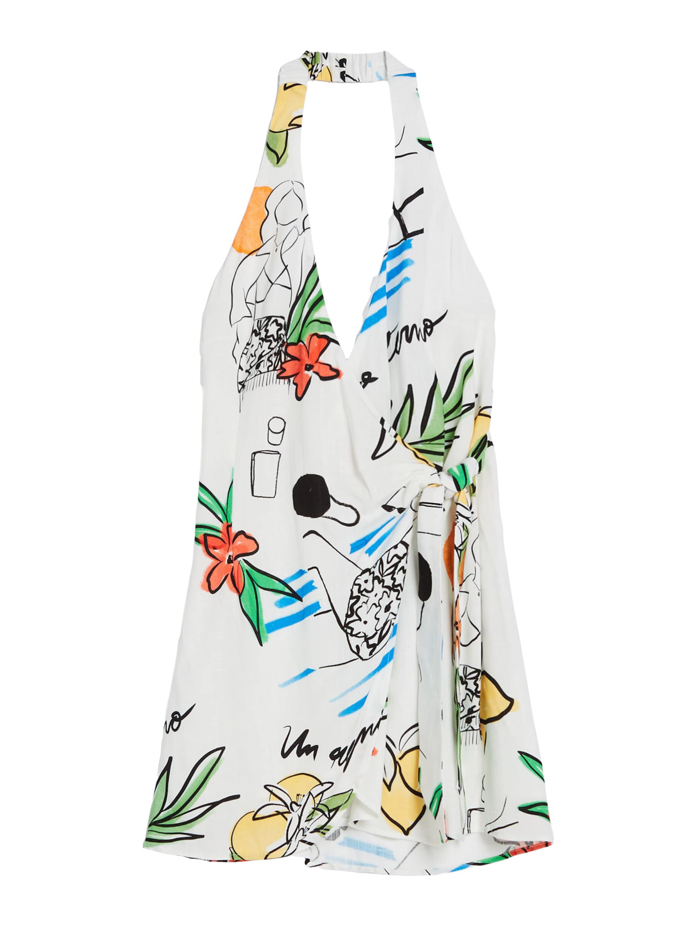 Bershka Klänning i vit: framsida