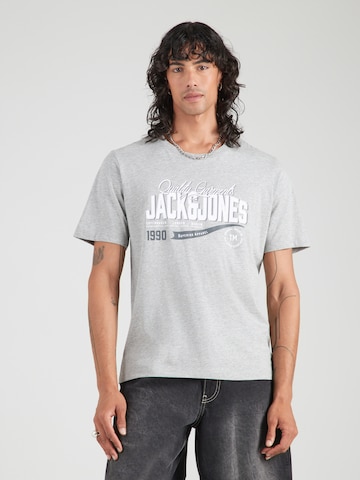 JACK & JONES Shirt in Grey: front