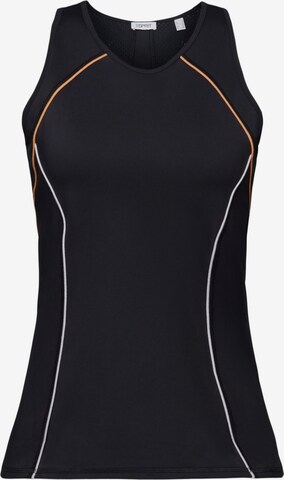 ESPRIT Sporttop in Zwart: voorkant