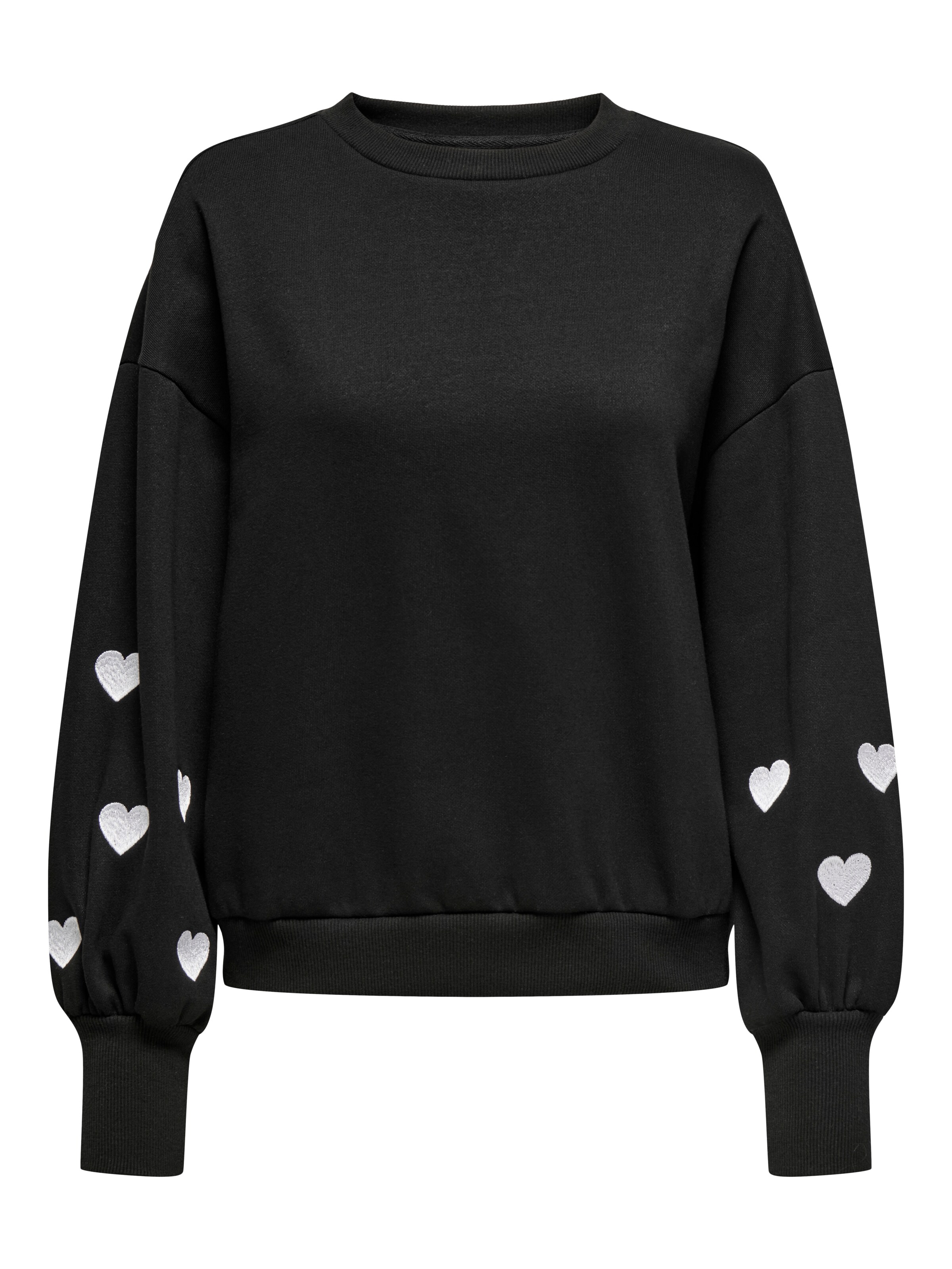 ONLY Sweatshirt 'ONLBecca' in Black: front