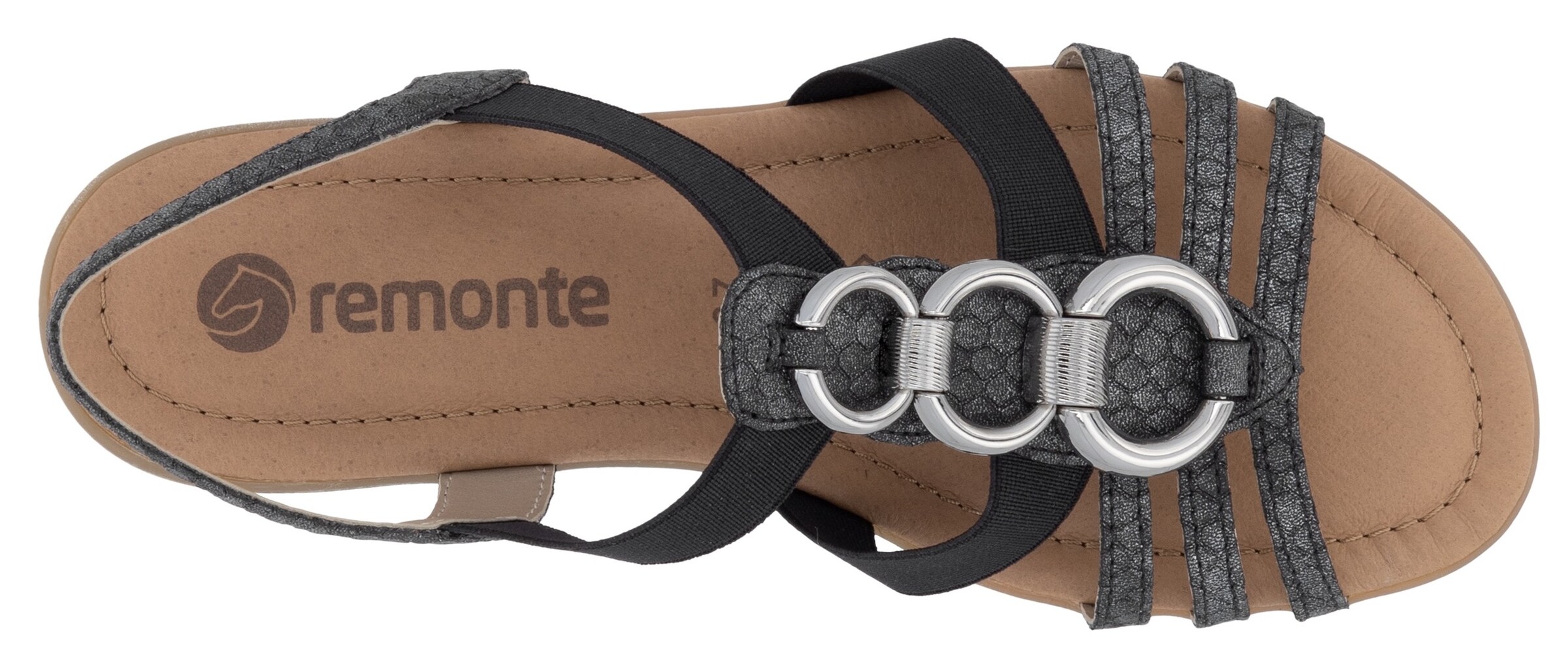 Sandales REMONTE en noir