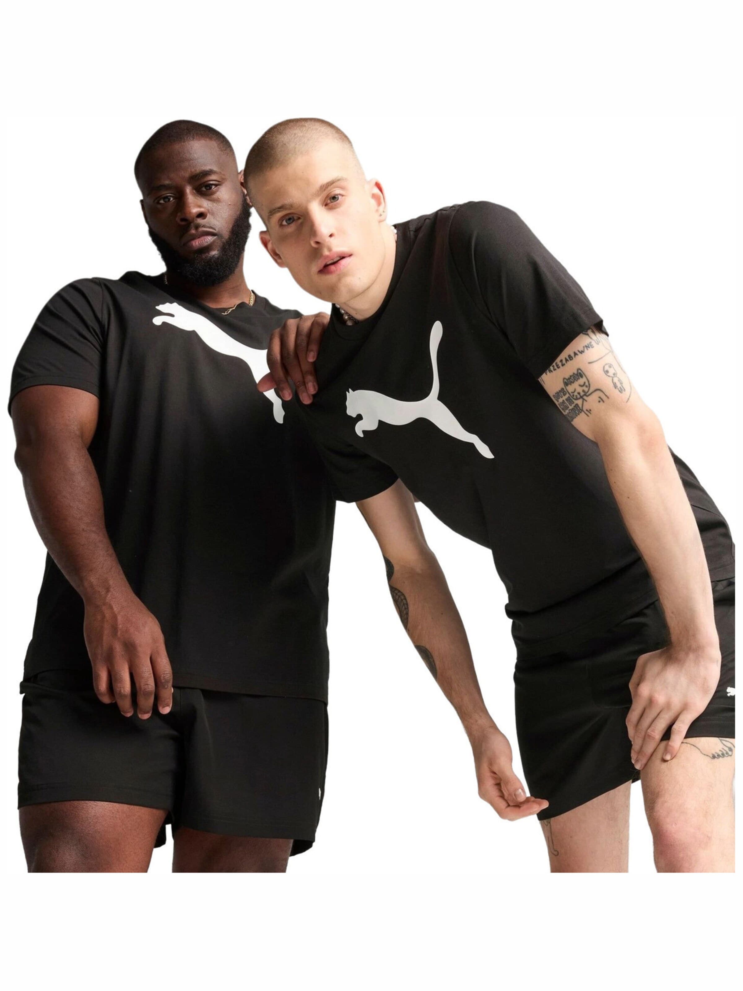 PUMA Shirt 'Puma Ess Tee' in M in de kleur Zwart, Productweergave