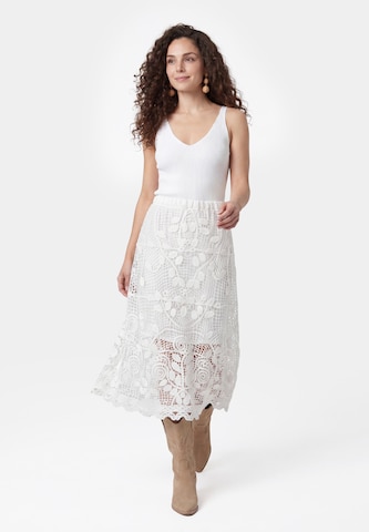 usha FESTIVAL Skirt in White