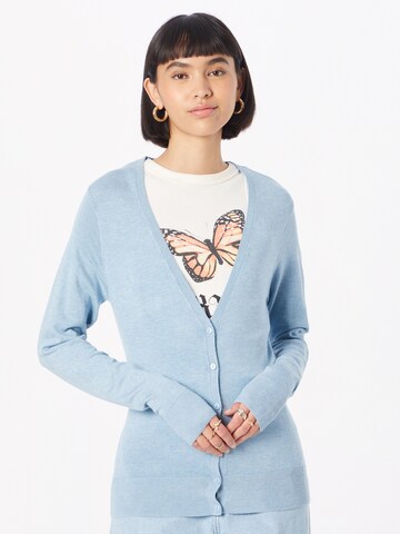 b.young Knit Cardigan 'Pimba' in Blue: front