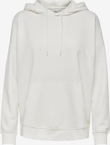 ONLY Sweatshirt in Weiß: predná strana