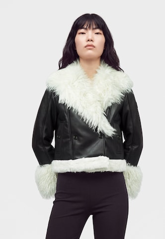 Marc Cain Between-season jacket in Black: front