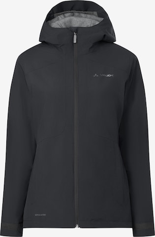 VAUDE Morkon Wool-lined Jacket in Schwarz: Vorderseite