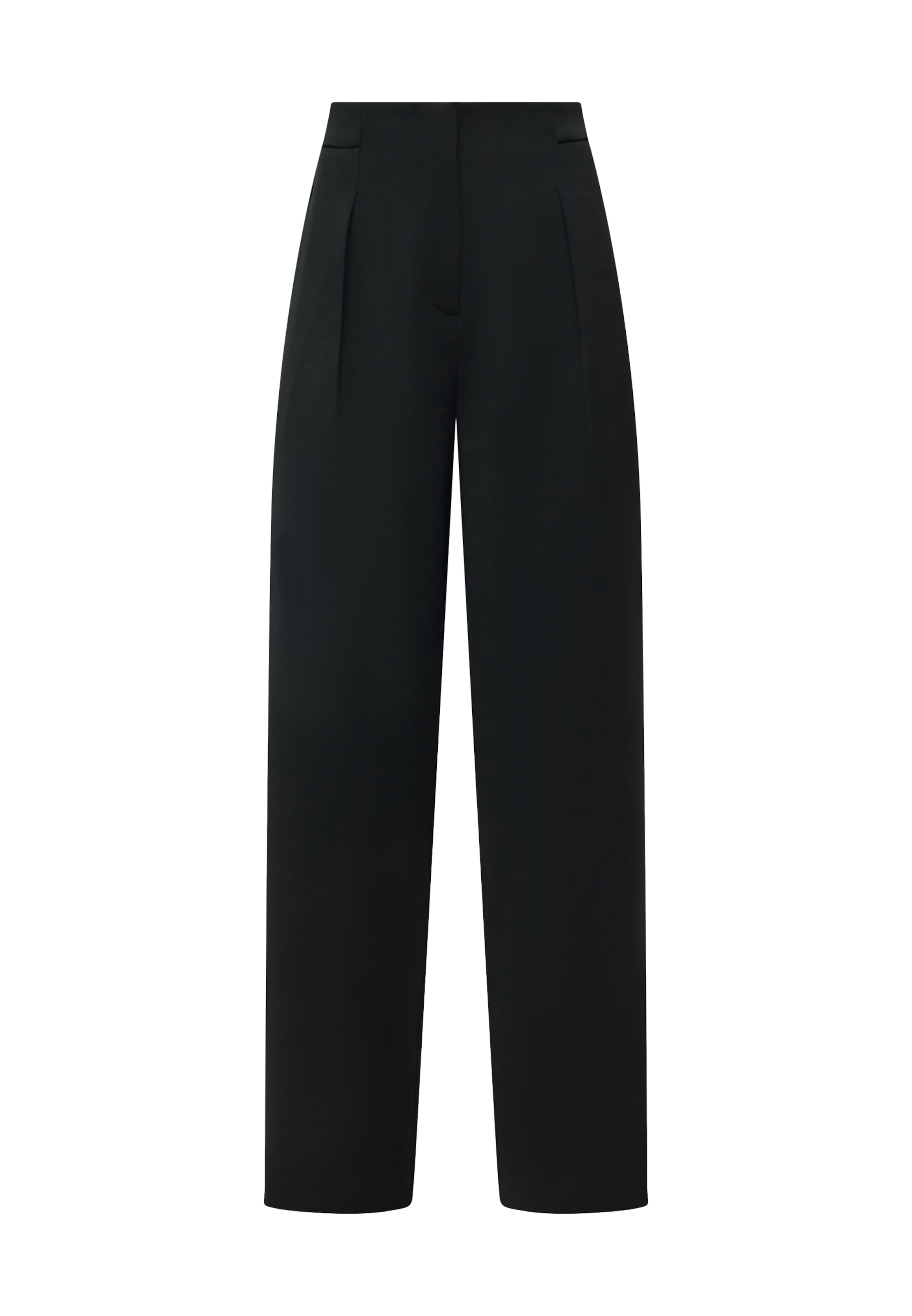 TOPSHOP Regular Hose in Schwarz: Vorderseite