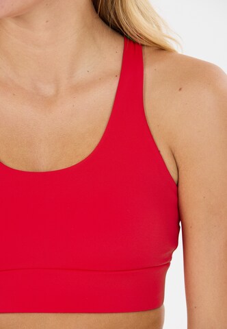 Athlecia Bustier Sport bh 'Gaby' in Rood