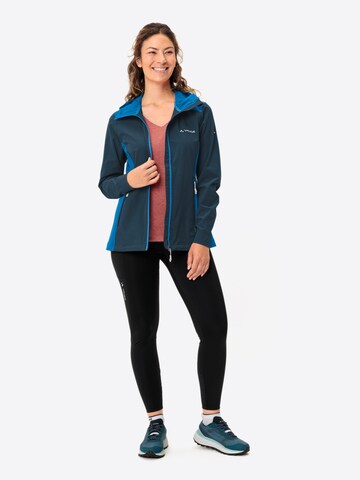 VAUDE Outdoorjacke ' W Neyland Wind J ' in Blau