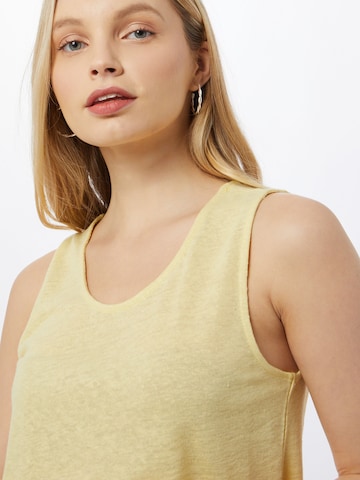 basic apparel Top 'Jenna' in Gelb