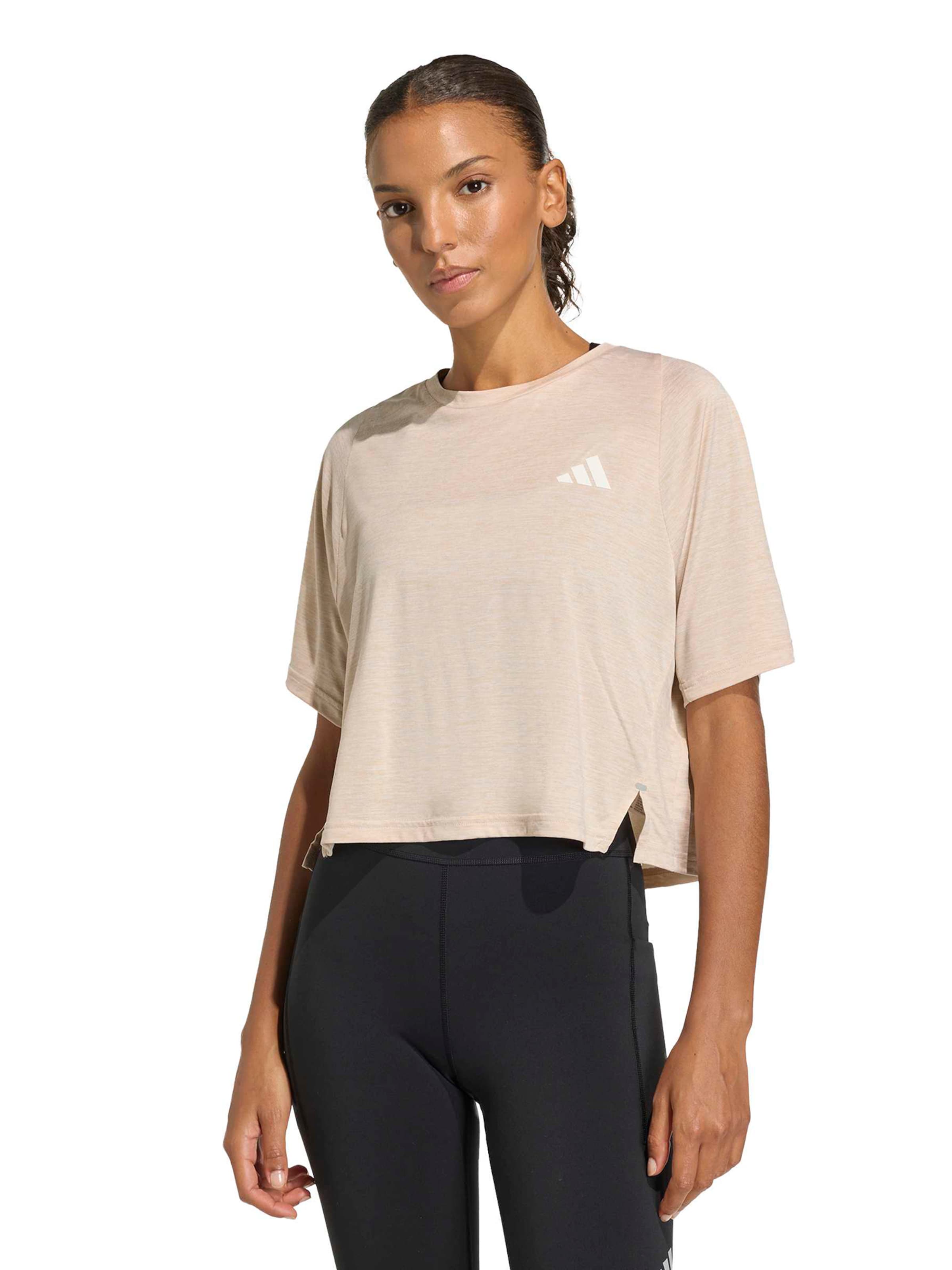 ADIDAS PERFORMANCE Performance shirt 'Adi365' in Beige: front