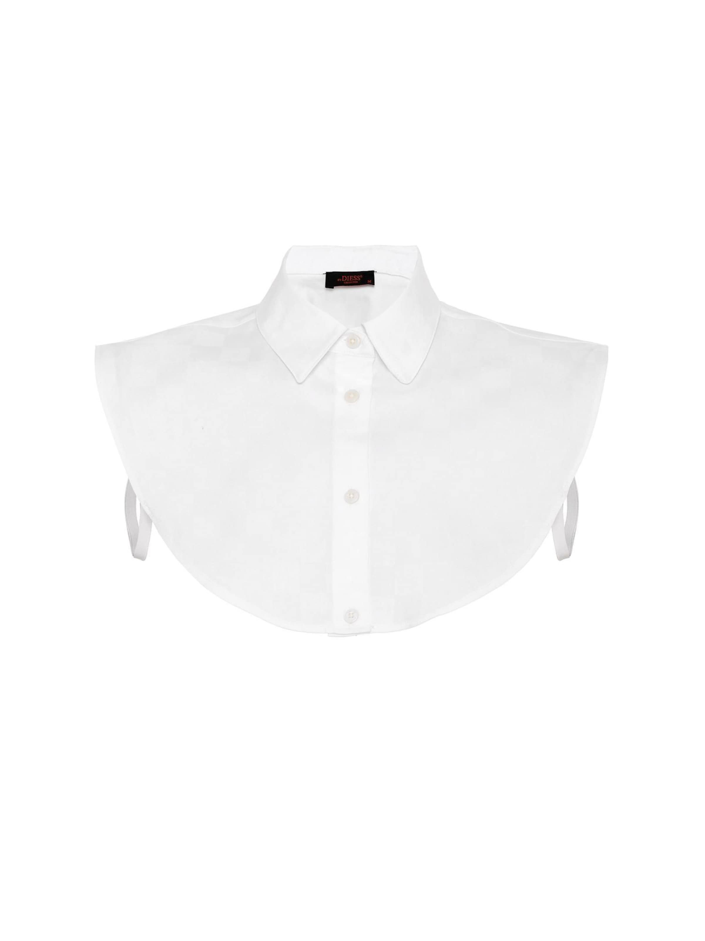 By Diess Collection Γιακάς σε λευκό: μπροστά