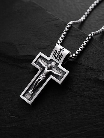 Ciondolo 'THE CRUCIFIXION OF JESUS CHRIST. PROTECTION' di REYTEL in argento