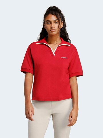 T-shirt fonctionnel ADIDAS SPORTSWEAR en rouge : devant