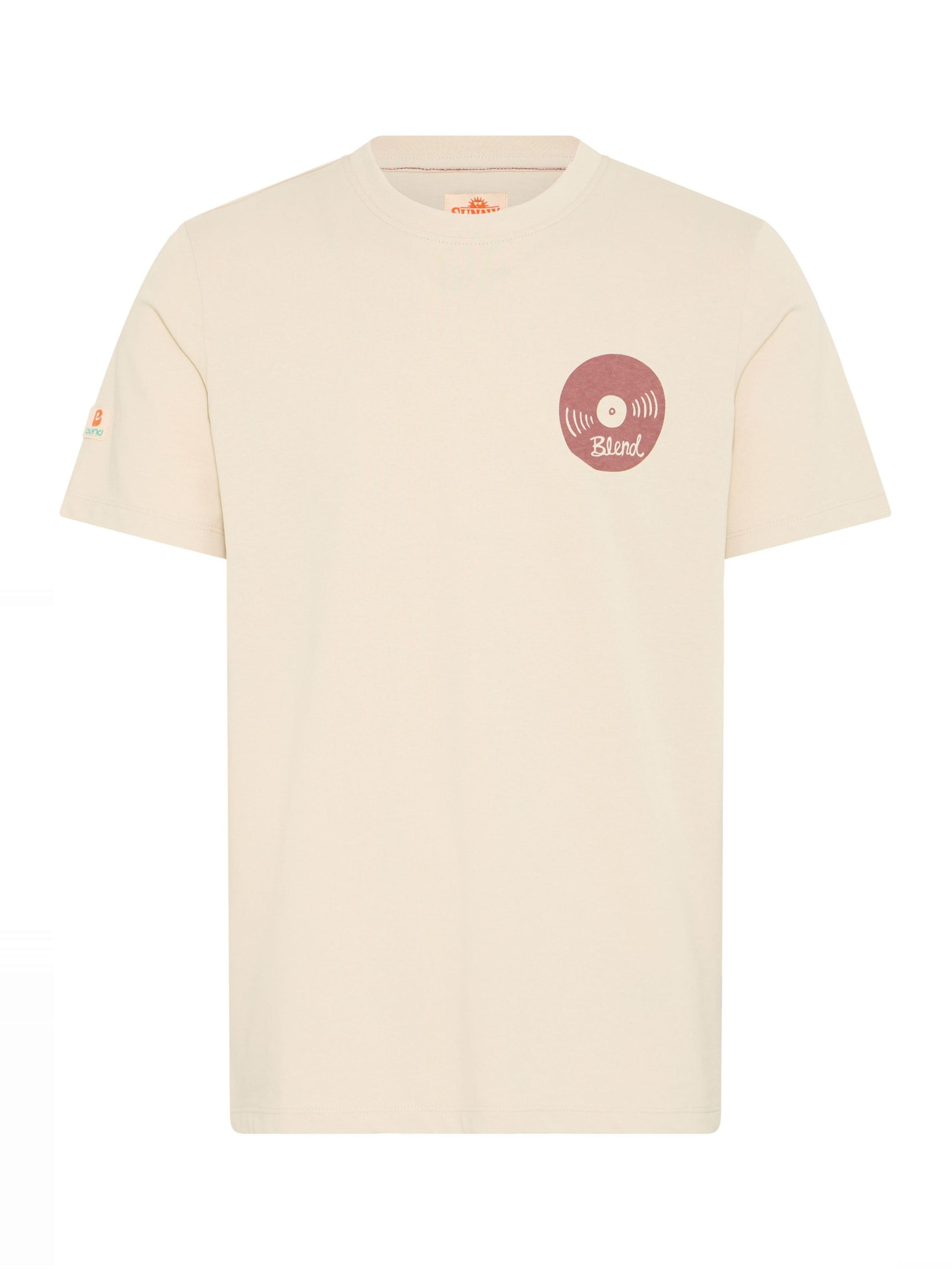 T-Shirt ' BHSun ' BLEND en beige : devant