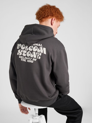 Volcom - Sweatshirt 'EARTH TRIPPER' em cinzento