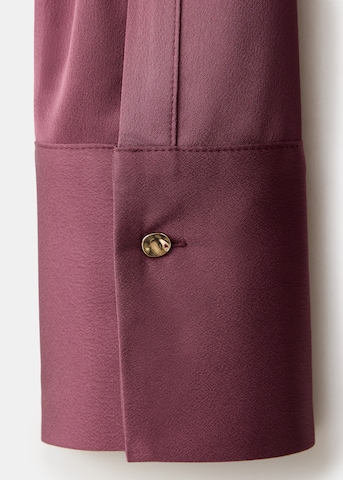 MANGO Blouse 'IDEALE' in Purple