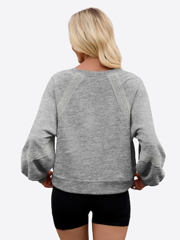 Imily Bela Sweatshirt i grå: tilbage