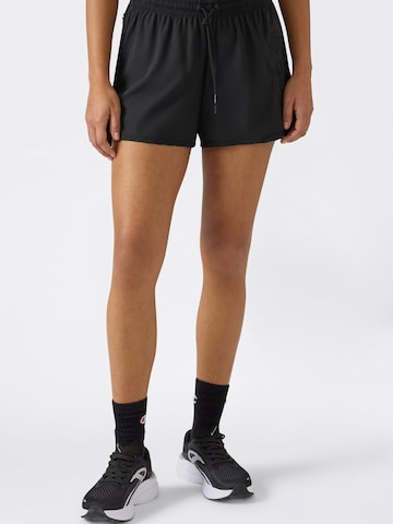 Champion Authentic Athletic Apparel Regular Workout Pants in Black: front