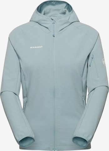 MAMMUT Athletic Fleece Jacket 'Madris' in Blue: front
