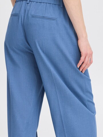 b.young Wide leg Pantalon ' BYDanta' in Blauw