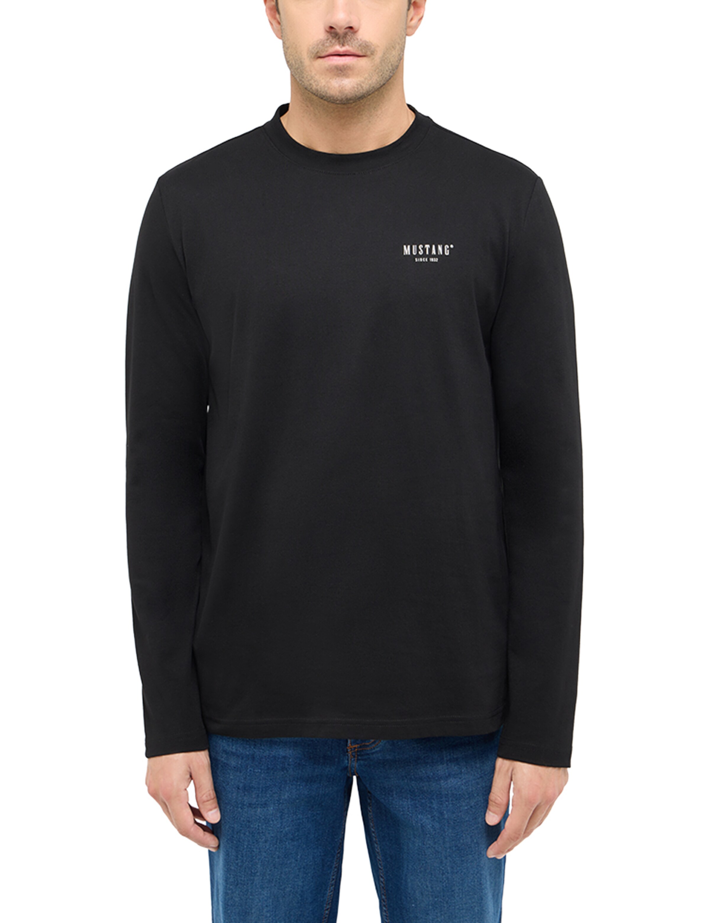 MUSTANG Póló 'ASHEVILLE' - fekete