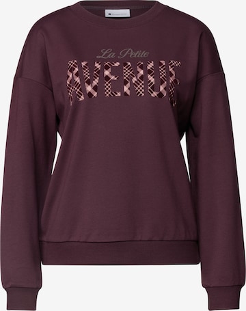 STREET ONE - Sudadera en rojo: frente