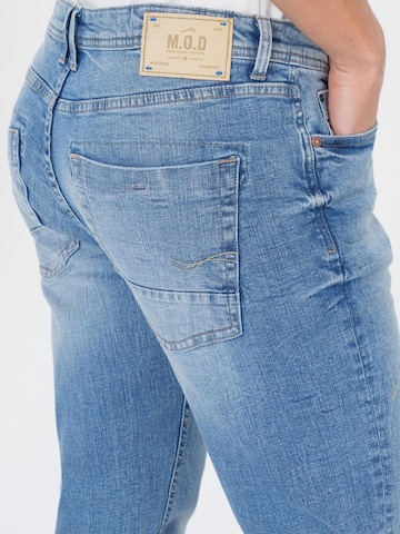 M.O.D MIRACLE OF DENIM regular Jeans i blå