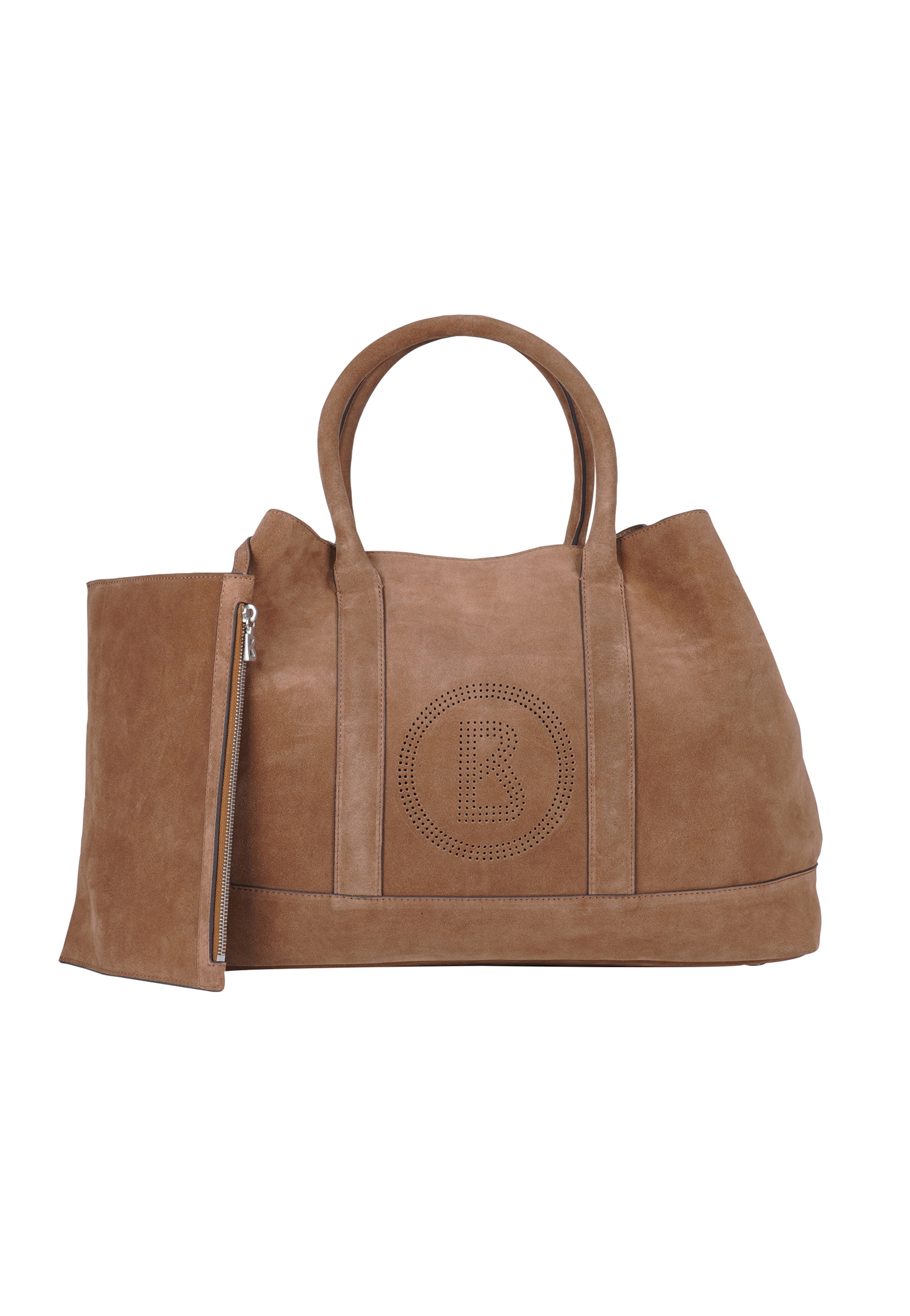 BOGNER Handtasche 'Sulden Neve Theresa' in Braun: Vorderseite