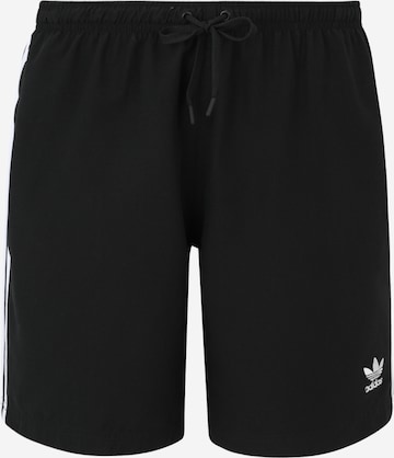Shorts de bain 'Adicolor' ADIDAS ORIGINALS en noir : devant