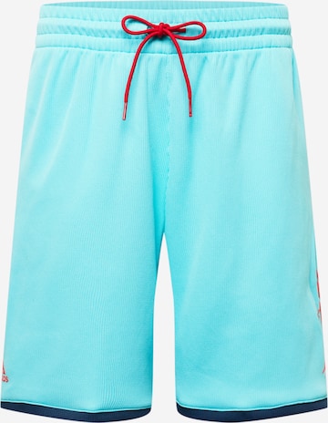 ADIDAS SPORTSWEAR Loosefit Sportshorts in Blau: predná strana