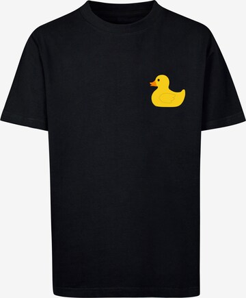 F4NT4STIC T-Shirt 'Yellow Rubber Duck' in Weiß | ABOUT YOU