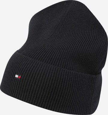 TOMMY HILFIGER Mütze 'Essential' in Schwarz: predná strana