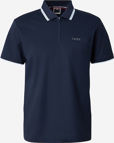 Marškinėliai 'JCOFUSION' iš JACK & JONES, spalva – tamsiai mėlyna / balta, Prekių apžvalga