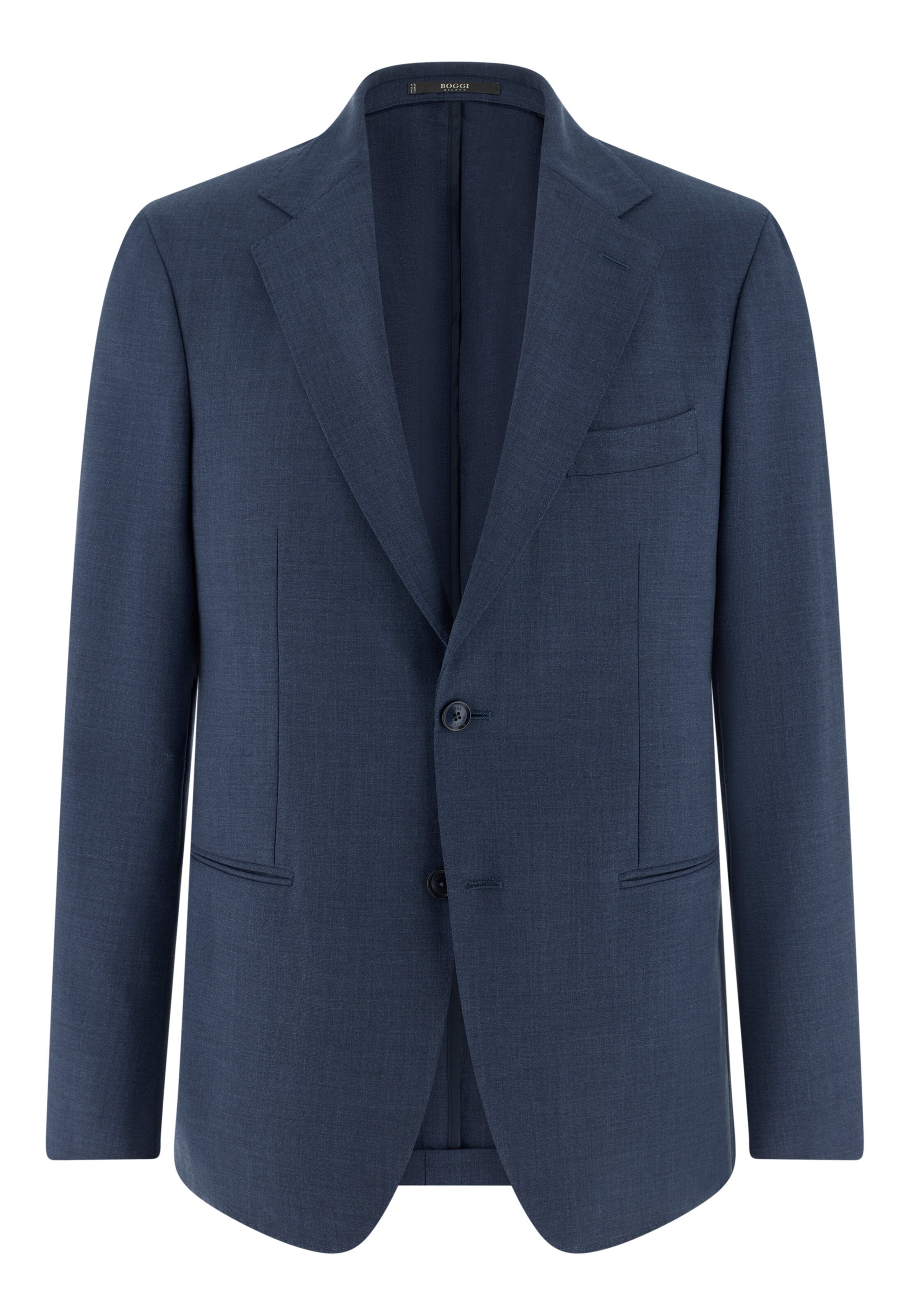 Coupe regular Veste de costume 'B-Aria' Boggi Milano en bleu : devant