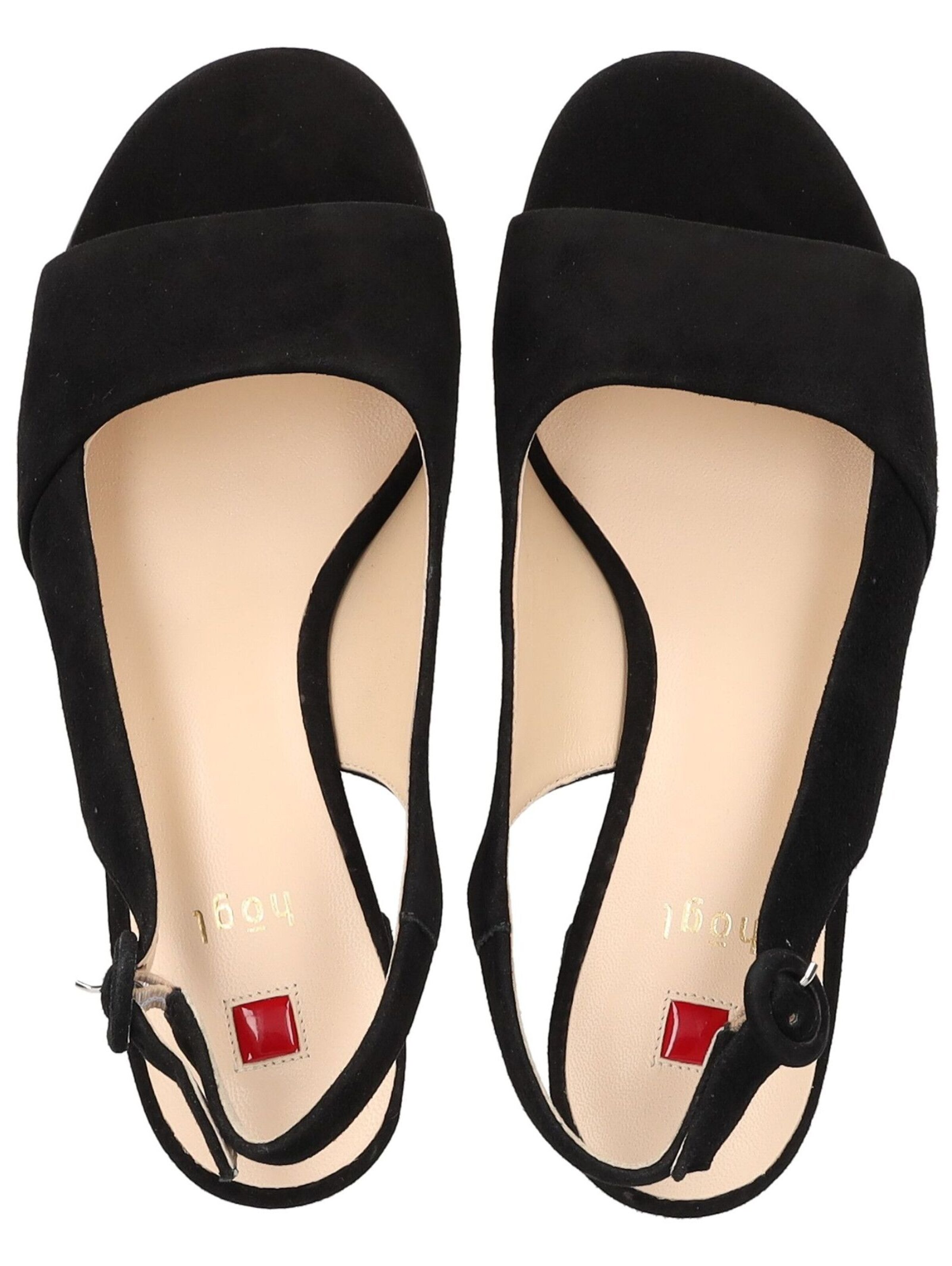 Sandalo con cinturino di Högl in nero