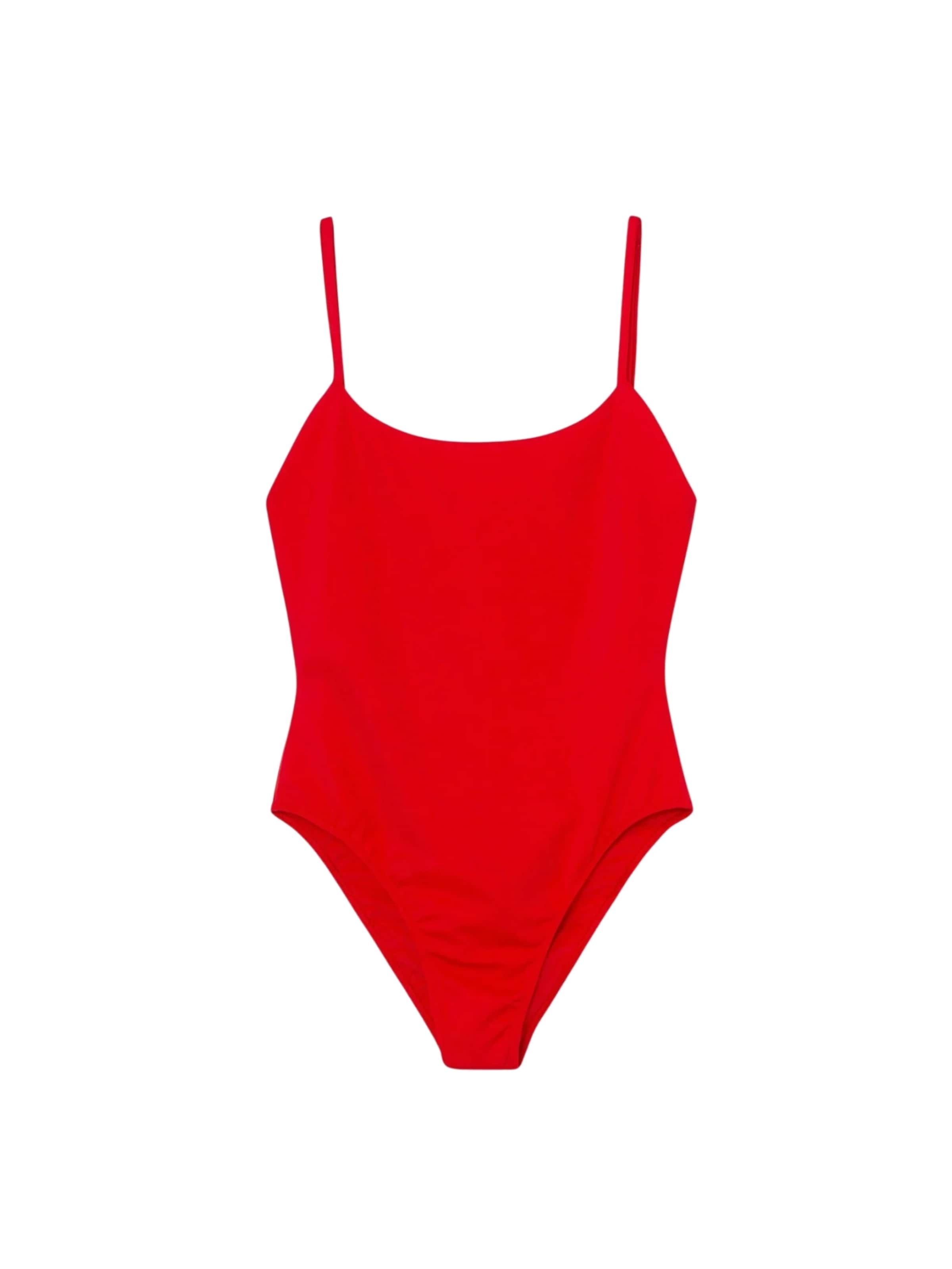Résumé Bandeau One-piece suit ' BaliRs ' in Rot: Vorderseite