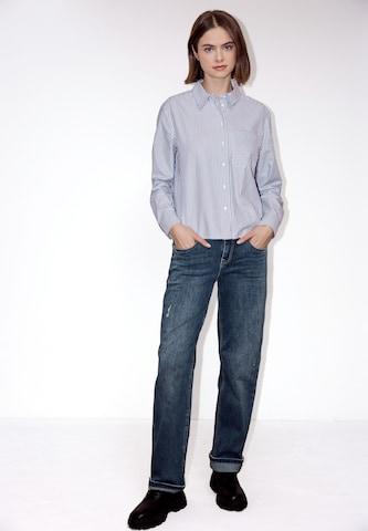 Street One Studio Blouse in Blue