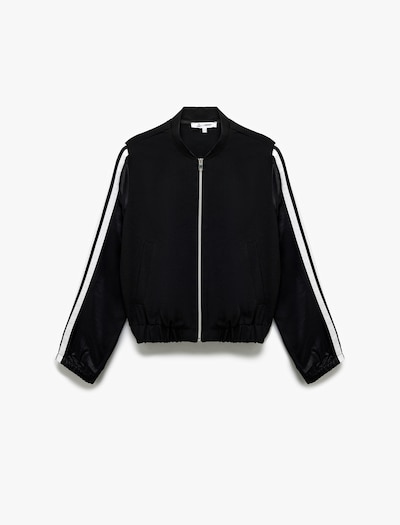 Koton Between-Season Jacket in Black / White, Item view