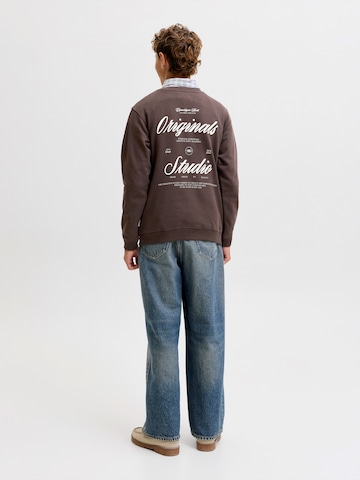 Jack & Jones Junior - Sudadera 'JORNORREBRO' en marrón