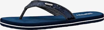 ESPRIT T-Bar Sandals in Blue: front