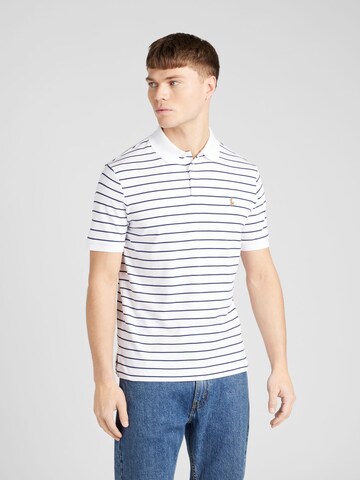 Tricou de la Polo Ralph Lauren pe alb: față