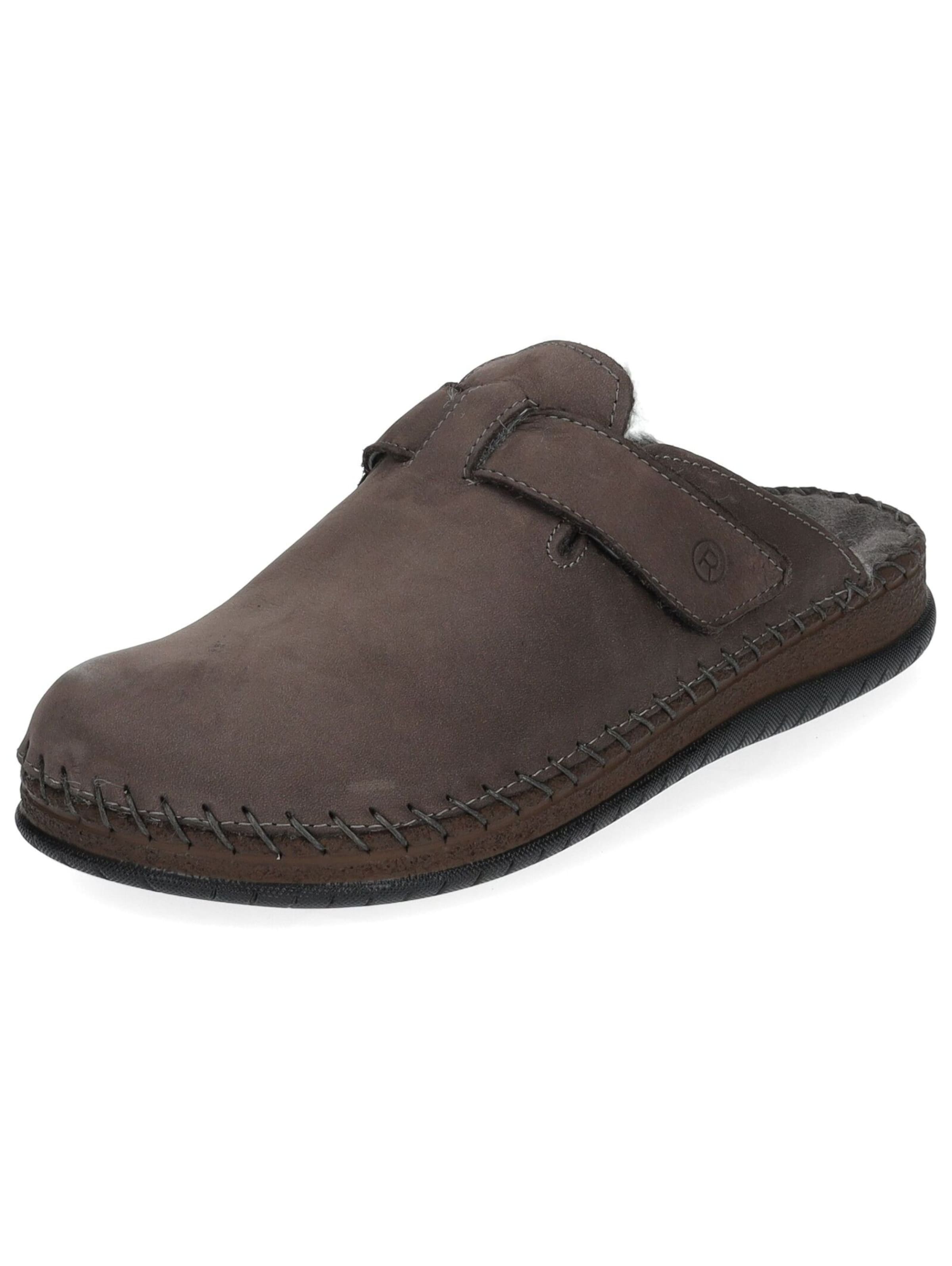 Pantoufle ROHDE en marron : devant