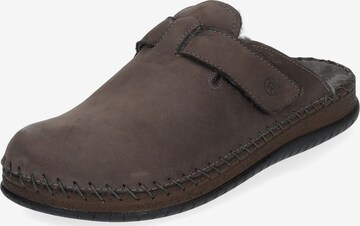 ROHDE Slippers in Brown: front